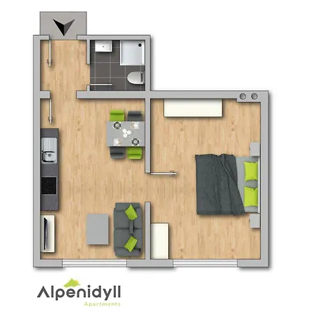 Апартаменты Huberhof 2 By Alpenidyll